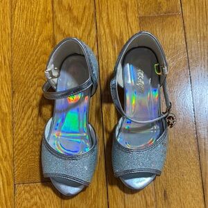 Stylish Silver Kids Shoes